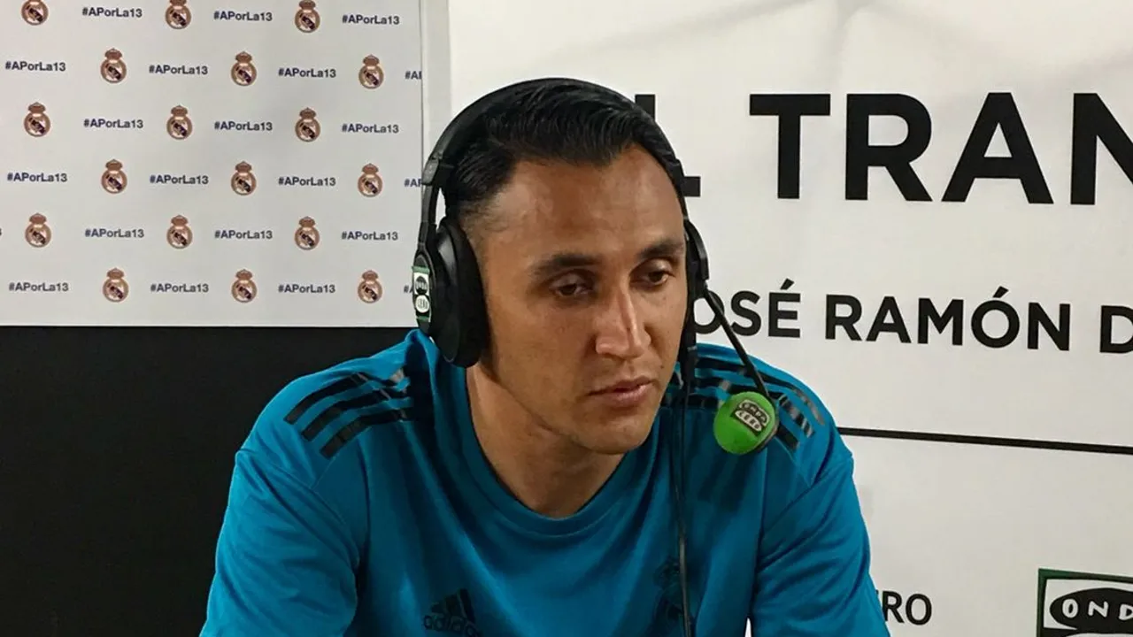 Keylor Navas, en El Transistor