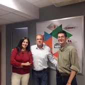 María Ortiz, José Antonio Monago y Juan Carlos González María Ortiz, José Antonio Monago y Juan Carlos González
