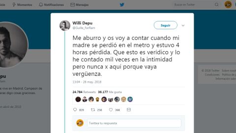 Perdida en el metro