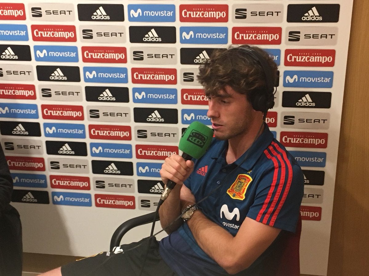 Álvaro Odriozola: "Estoy preparado para ser titular, quiero devolver a Julen la confianza que ha depositado en mí" Álvaro Odriozola: "Estoy preparado para ser titular, quiero devolver a Julen la confianza que ha depositado en mí"