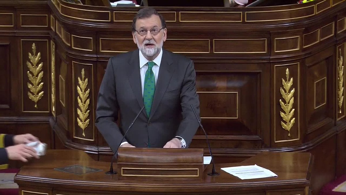 Rajoy acusa a Ábalos de mentir en el Congreso con una "interpretación manipulada" de la sentencia del 'caso Gürtel' Rajoy acusa a Ábalos de mentir en el Congreso con una "interpretación manipulada" de la sentencia del 'caso Gürtel'