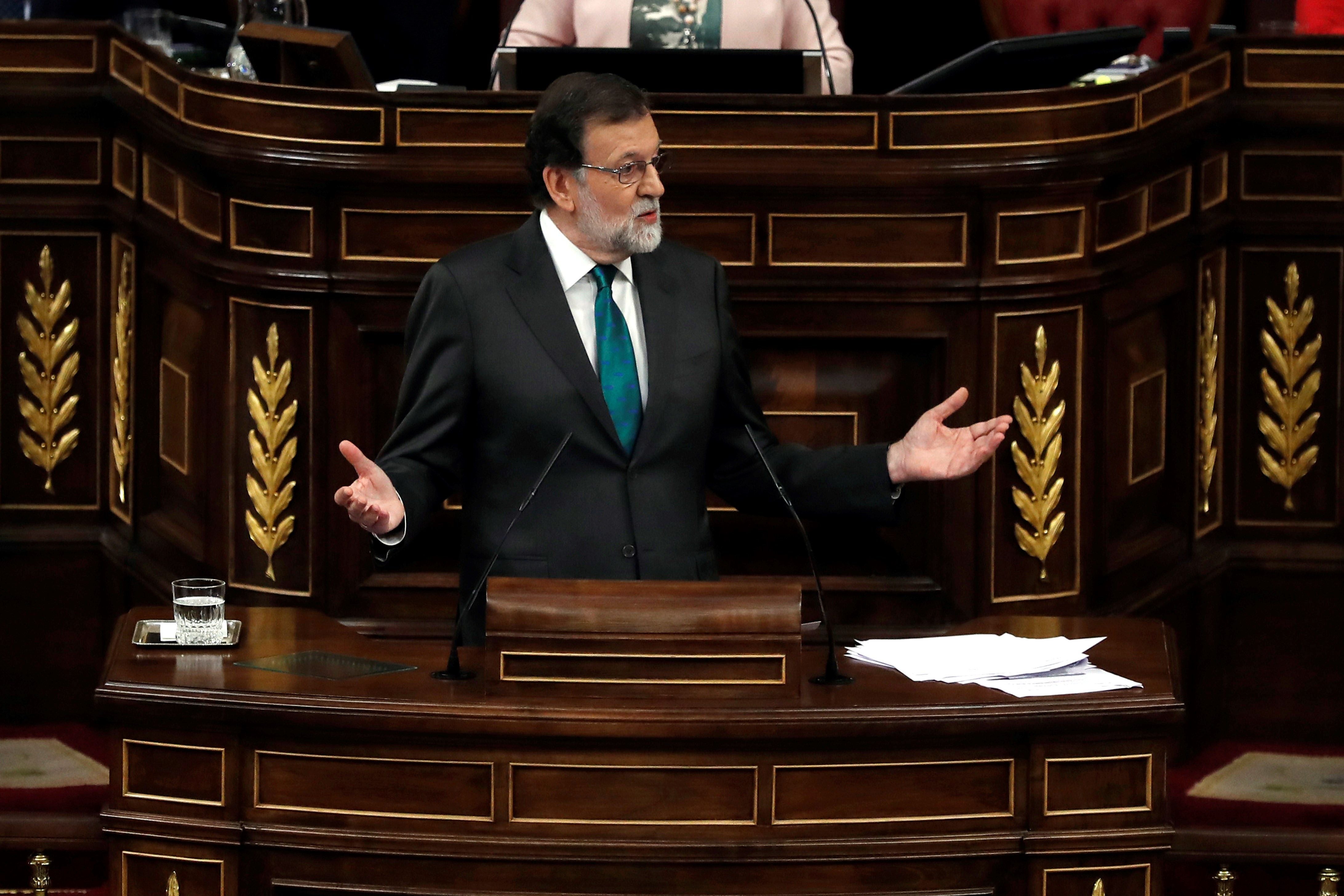 La corbata de Rajoy en la moción de censura, se agota en 48 horas La corbata de Rajoy en la moción de censura, se agota en 48 horas