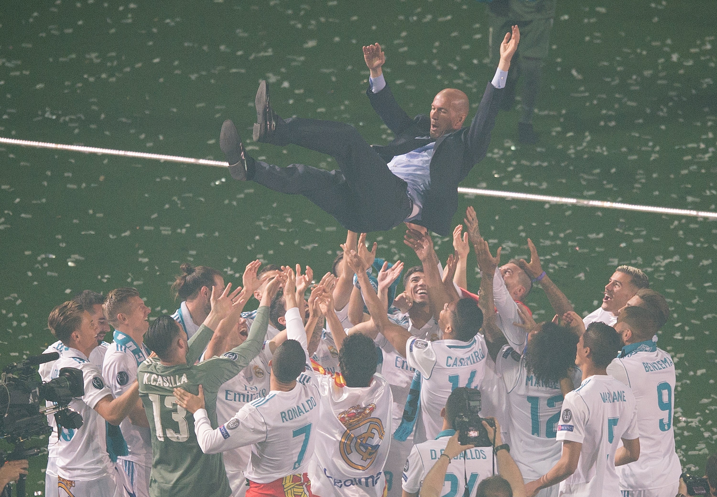 Zidane, el entrenador de las tres Champions seguidas y de la sonrisa imborrable Zidane, el entrenador de las tres Champions seguidas y de la sonrisa imborrable