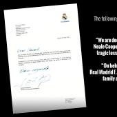 La carta del Real Madrid al Aberdeen