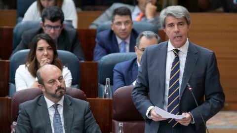 &Aacute;ngel Garrido, presidente de la Comunidad de Madrid