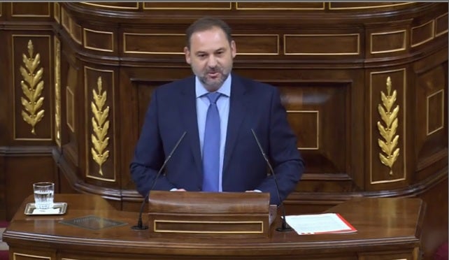 Ábalos, a Rajoy: "No pasará a la historia de nuestra democracia como un buen presidente" Ábalos, a Rajoy: "No pasará a la historia de nuestra democracia como un buen presidente"