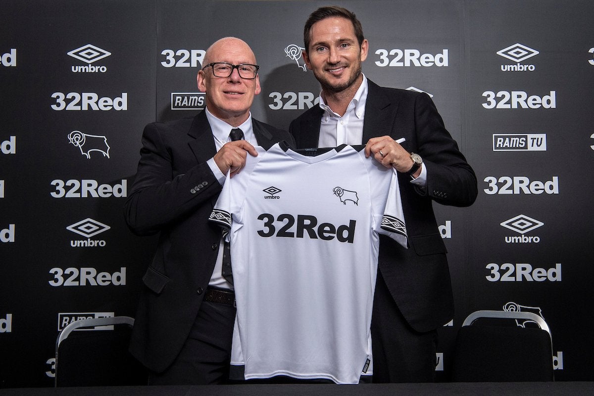 Frank Lampard ficha como entrenador del Derby County Frank Lampard ficha como entrenador del Derby County