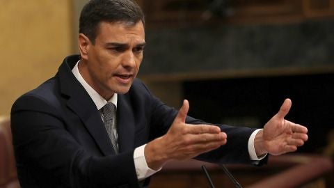 Pedro S&aacute;nchez en el Congreso