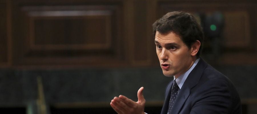 El líder de Ciudadanos, Albert Rivera El líder de Ciudadanos, Albert Rivera