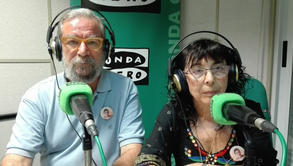 Felix y Lucila padres de Rocío López Agredano. 