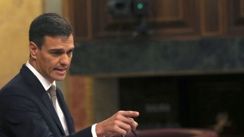 Pedro S&aacute;nchez - Moci&oacute;n de censura