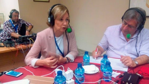 Pilar Cernuda desde el Congreso