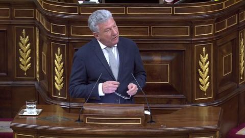 Pedro Quevedo participa en el debate de la moci&oacute;n de censura contra el Gobierno de Rajoy