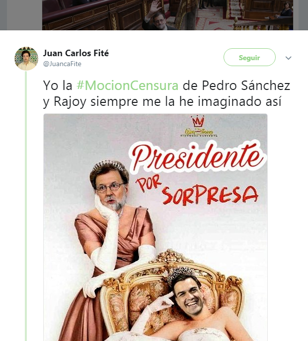 Los mejores memes de la moción de censura del PSOE a Rajoy Los mejores memes de la moción de censura del PSOE a Rajoy