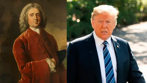 Almirante Vernon y Donald Trump Almirante Vernon y Donald Trump