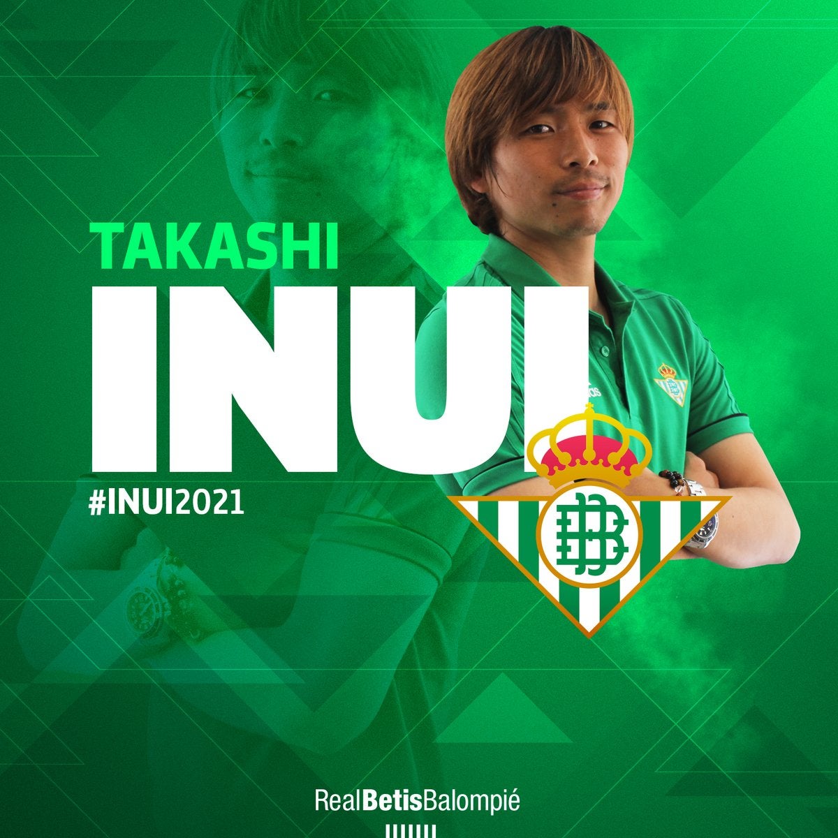 El Betis hace oficial el fichaje de Inui con un genial vídeo El Betis hace oficial el fichaje de Inui con un genial vídeo