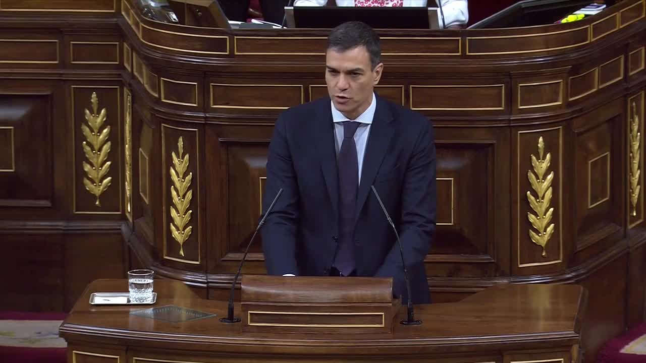 Pedro Sánchez: "Vamos a escribir una nueva página de la democracia" Pedro Sánchez: "Vamos a escribir una nueva página de la democracia"