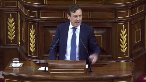 Rafael Hernando: "Ni Zapatero fue capaz de aceptar los votos de los viejos amigos de ETA para ser presidente"