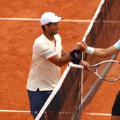 Verdasco y Dimitrov se saludan tras el partido Verdasco y Dimitrov se saludan tras el partido