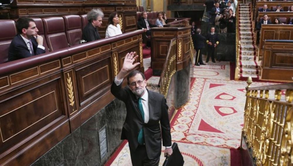 Mariano Rajoy se despide del Congreso