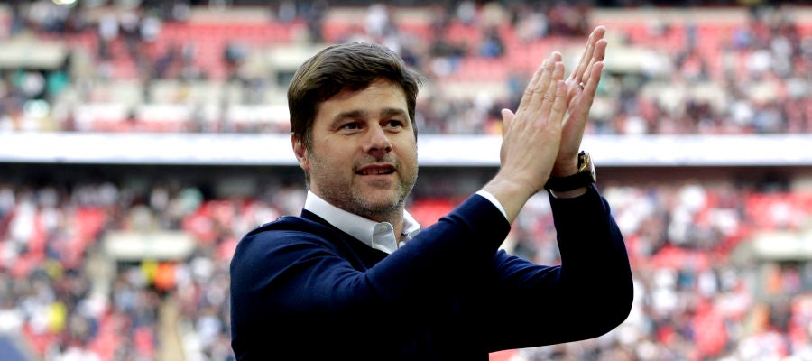 Pochettino aplaude en Wembley Pochettino aplaude en Wembley