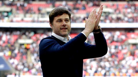 Pochettino aplaude en Wembley
