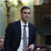El líder del PSOE y nuevo presidente del Gobierno, Pedro Sánchez