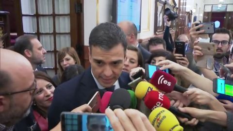 Primeras palabras de Pedro S&aacute;nchez tras ser nombrado presidente del Gobierno: "Abordar&eacute; los desaf&iacute;os con humildad, entrega y determinaci&oacute;n"