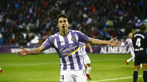 Jaime Mata, el pichichi de Segunda. Jaime Mata, el pichichi de Segunda.