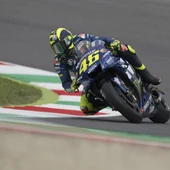 Valentino Rossi, con la Yamaha Valentino Rossi, con la Yamaha