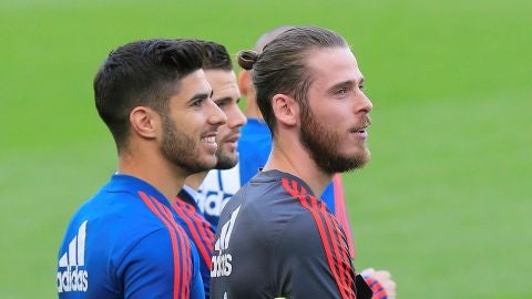 De Gea, Asensio y Nacho