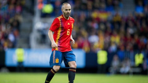 Iniesta, con Espa&ntilde;a