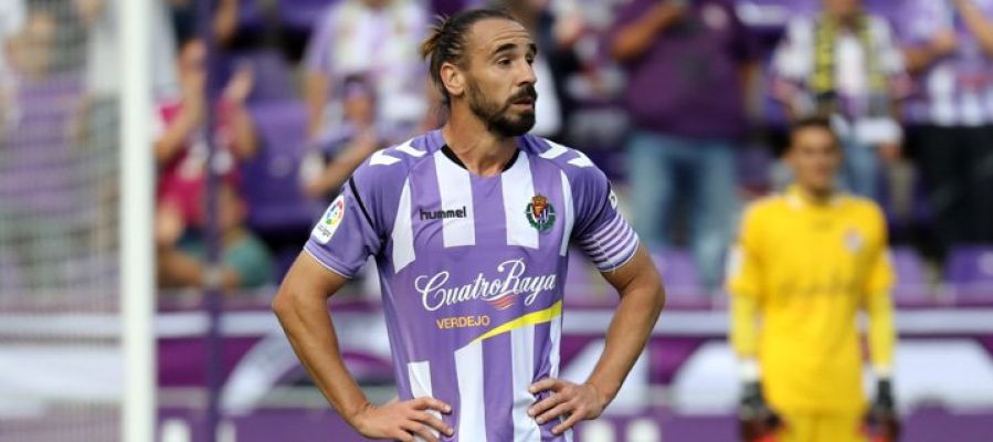 Borja Fernández, capitán del Valladolid. Borja Fernández, capitán del Valladolid.