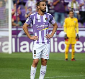 Borja Fernández, capitán del Valladolid. Borja Fernández, capitán del Valladolid.