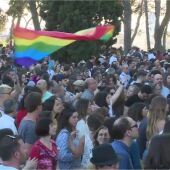 <p>Día grande en Badajoz: la fiesta de Los Palomos sigue reivindicando los derechos LGTBI en su octava edición</p>