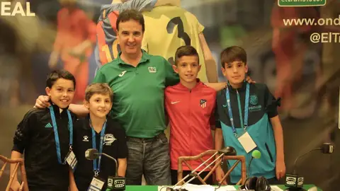 José Ramón de la Morena en El Transistor. José Ramón de la Morena en El Transistor.