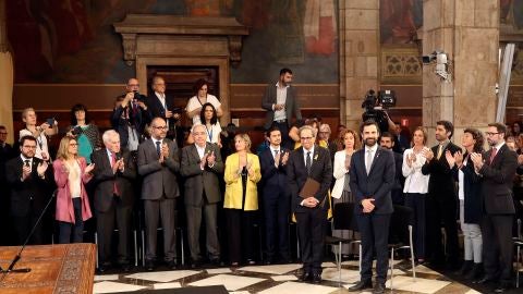 El Govern de Quim Torra toma posesi&oacute;n de su cargo