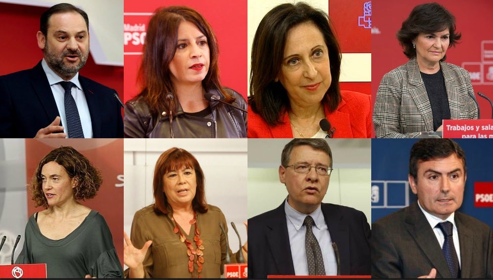 El Gobierno de Pedro Sánchez: los nombres que más suenan para ser ministros El Gobierno de Pedro Sánchez: los nombres que más suenan para ser ministros