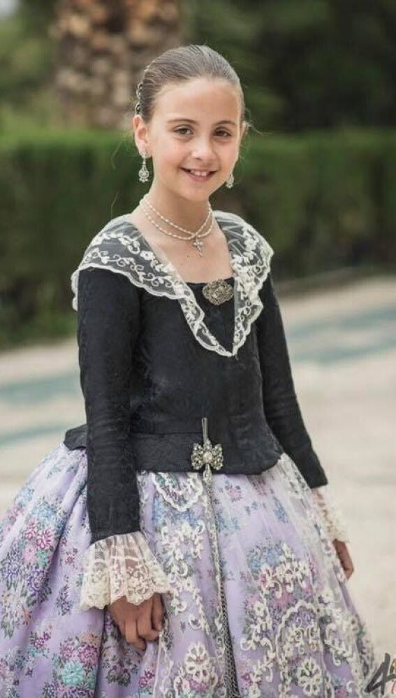 Andrea Cerdán Mateu, Dama de Honor Infantil de las Fiestas de Elche de 2018