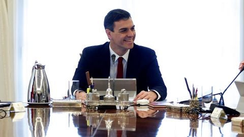 El jefe del Ejecutivo, Pedro S&aacute;nchez