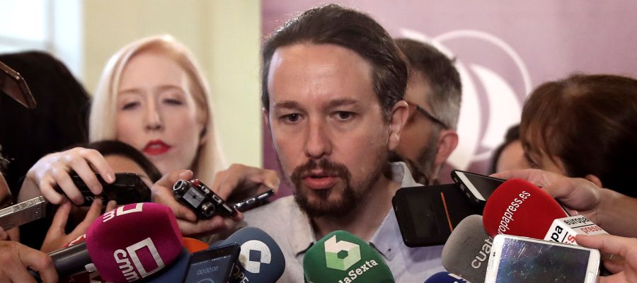 El líder de Podemos, Pablo Iglesias El líder de Podemos, Pablo Iglesias