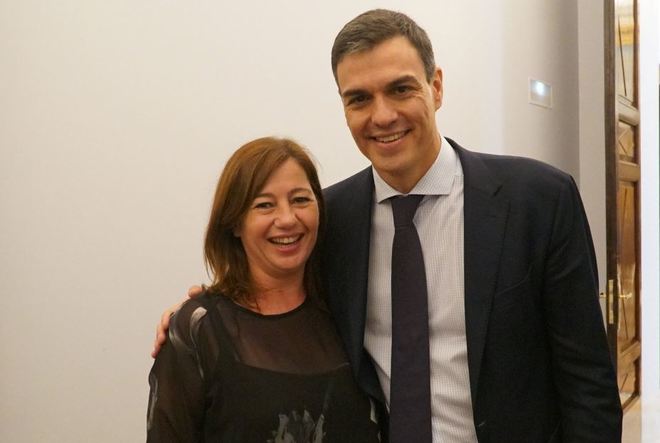 Armengol apoya la figura del relator para resolver la crisis de Cataluña con diálogo Armengol apoya la figura del relator para resolver la crisis de Cataluña con diálogo