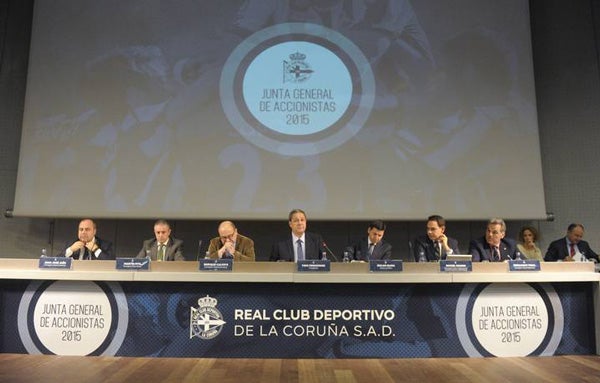 El 12 de julio se celebrará la Junta de Accionistas del Deportivo El 12 de julio se celebrará la Junta de Accionistas del Deportivo