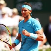 Rafa Nadal celebra la victoria