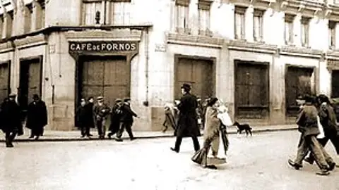 Café de Fornos, en la Gran Vía Café de Fornos, en la Gran Vía
