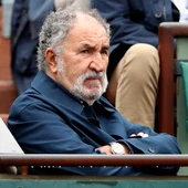 Ion Tiriac, en un partido de Roland Garros Ion Tiriac, en un partido de Roland Garros