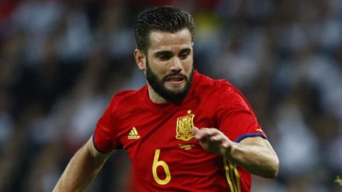 Nacho Fern&aacute;ndez, con la Selecci&oacute;n.