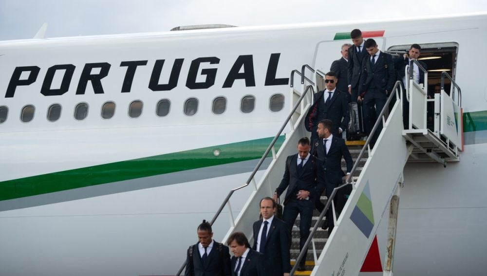 Portugal llega a Rusia
