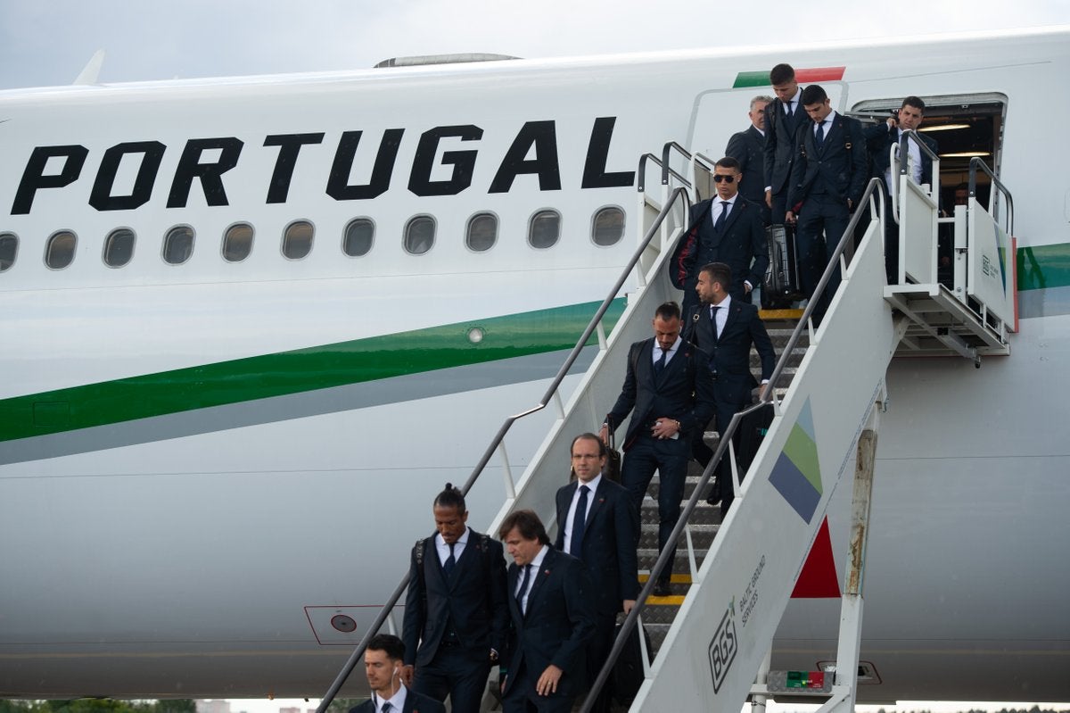 Cristiano Ronaldo ya está en Rusia: Portugal aterriza en el país del Mundial Cristiano Ronaldo ya está en Rusia: Portugal aterriza en el país del Mundial