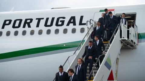 Portugal llega a Rusia